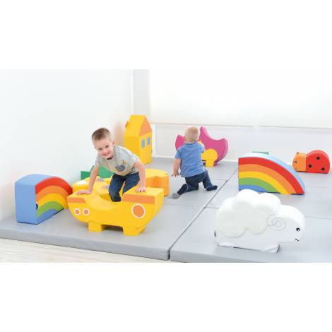 Corabie de joaca din spuma Moje Bambino - imagine 3