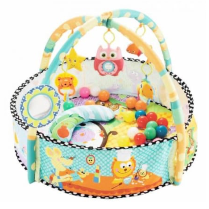 Saltea Joaca Krista Happy Space, Bleu