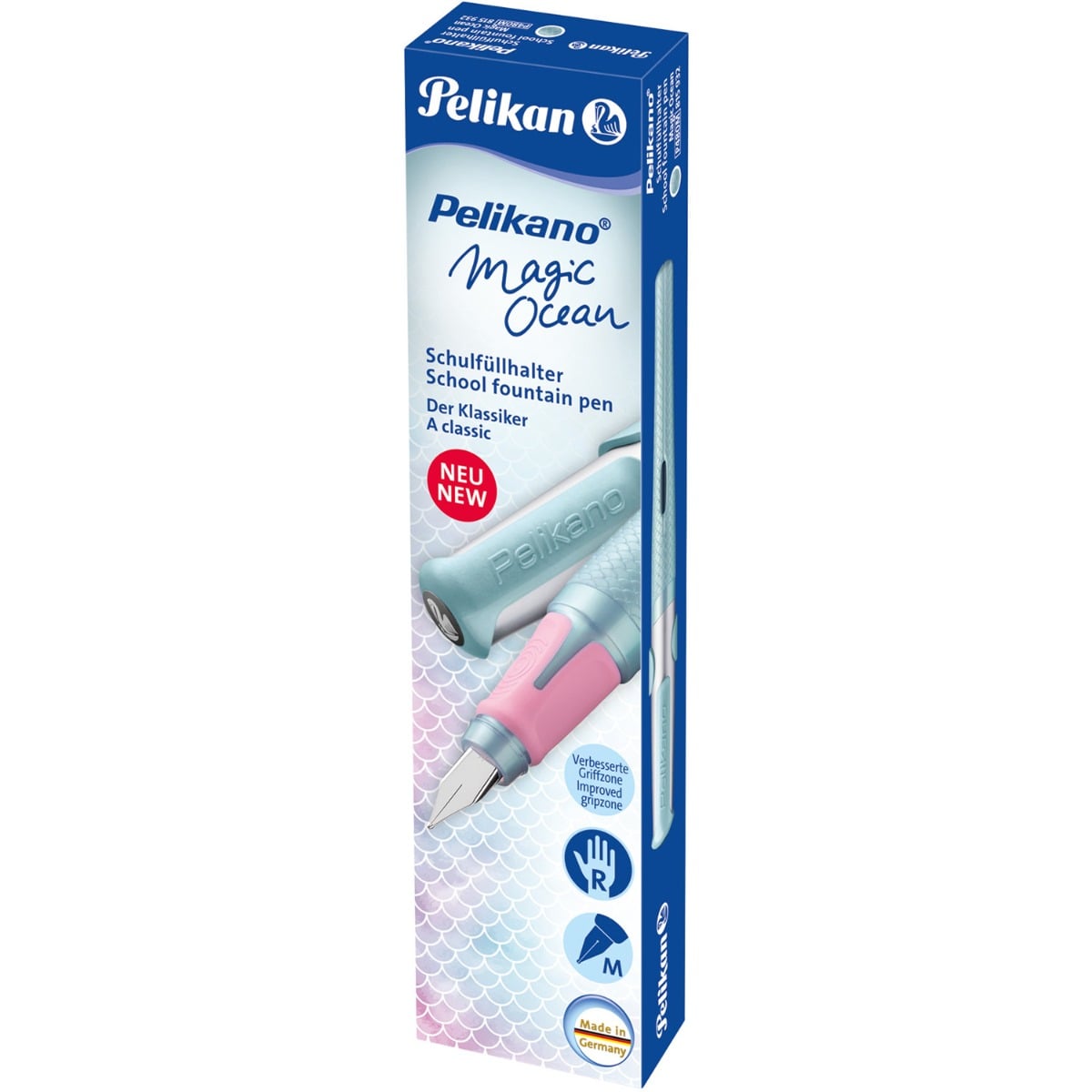 Stilou Pelikano Magic Ocean, Grip Ergonomic, Penita M
