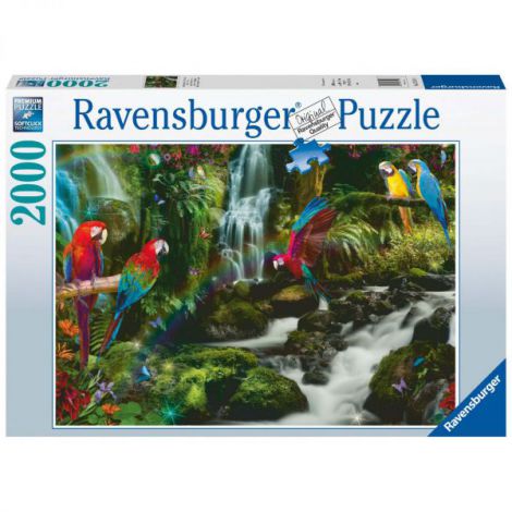 Puzzle Papagali Jungla 2000 Piese Ravensburger