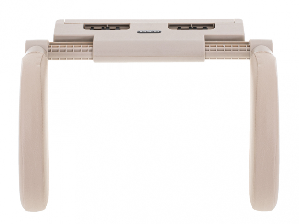 Suport Tetiera Auto Ikonka | Piele Ecologică Beige - imagine 9