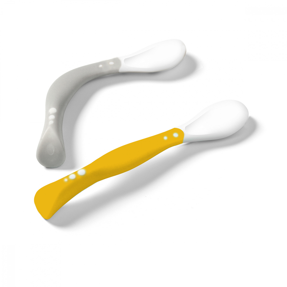 Babyono Set 2 Lingurițe Flexibile Copii - imagine 3