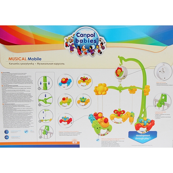 Carusel Muzical Canpol - Dezvoltare Bebeluși