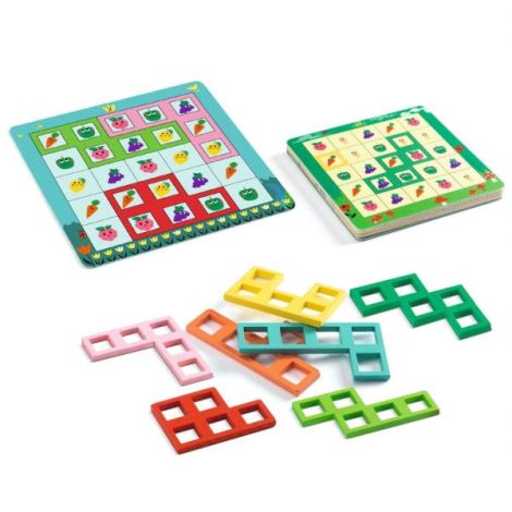 Joc de Logica Logic Garden Djeco | Dezvoltă Gândirea - imagine 5
