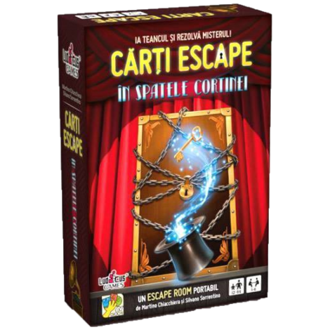 Cărți Escape: În spatele Cortinei - dV GIOCHI