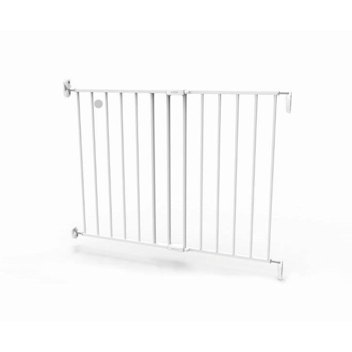 Poarta Siguranta Extensibila Noma 62-102 cm Alb - imagine 6