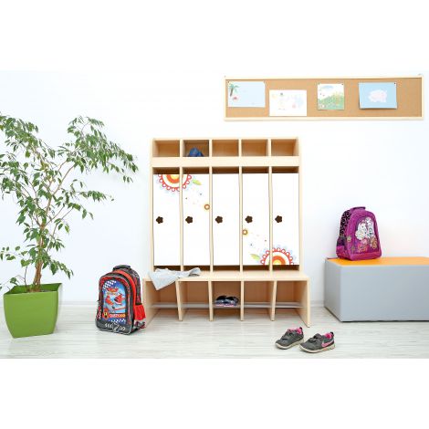 Usi Vestiar Mariposa 5 Mod MDF Moje Bambino - imagine 5