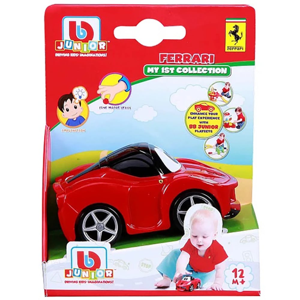 Masina Ferrari Bburago Junior 9 cm Rosu