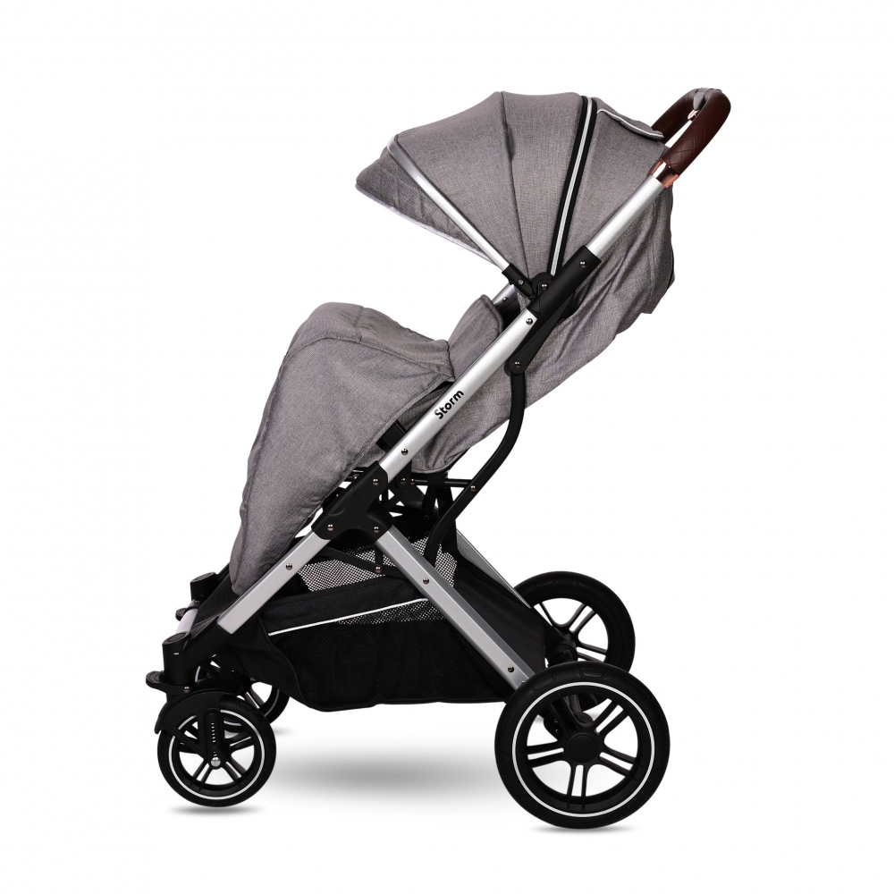 Carucior Lorelli Storm Aluminiu, Gri, pana la 22 kg - imagine 4