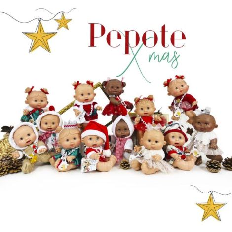 Papusa Nines D'Onil Pepote Craciun cu Vanilie