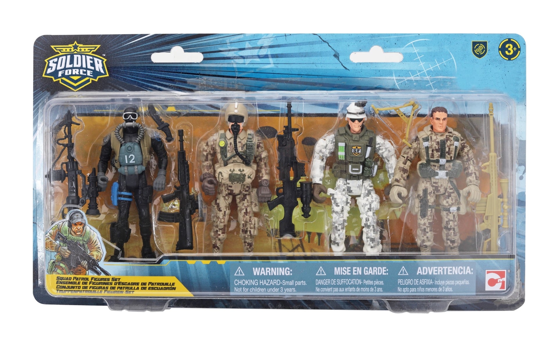 Set Figurine Soldier Force - Trupe Acțiune