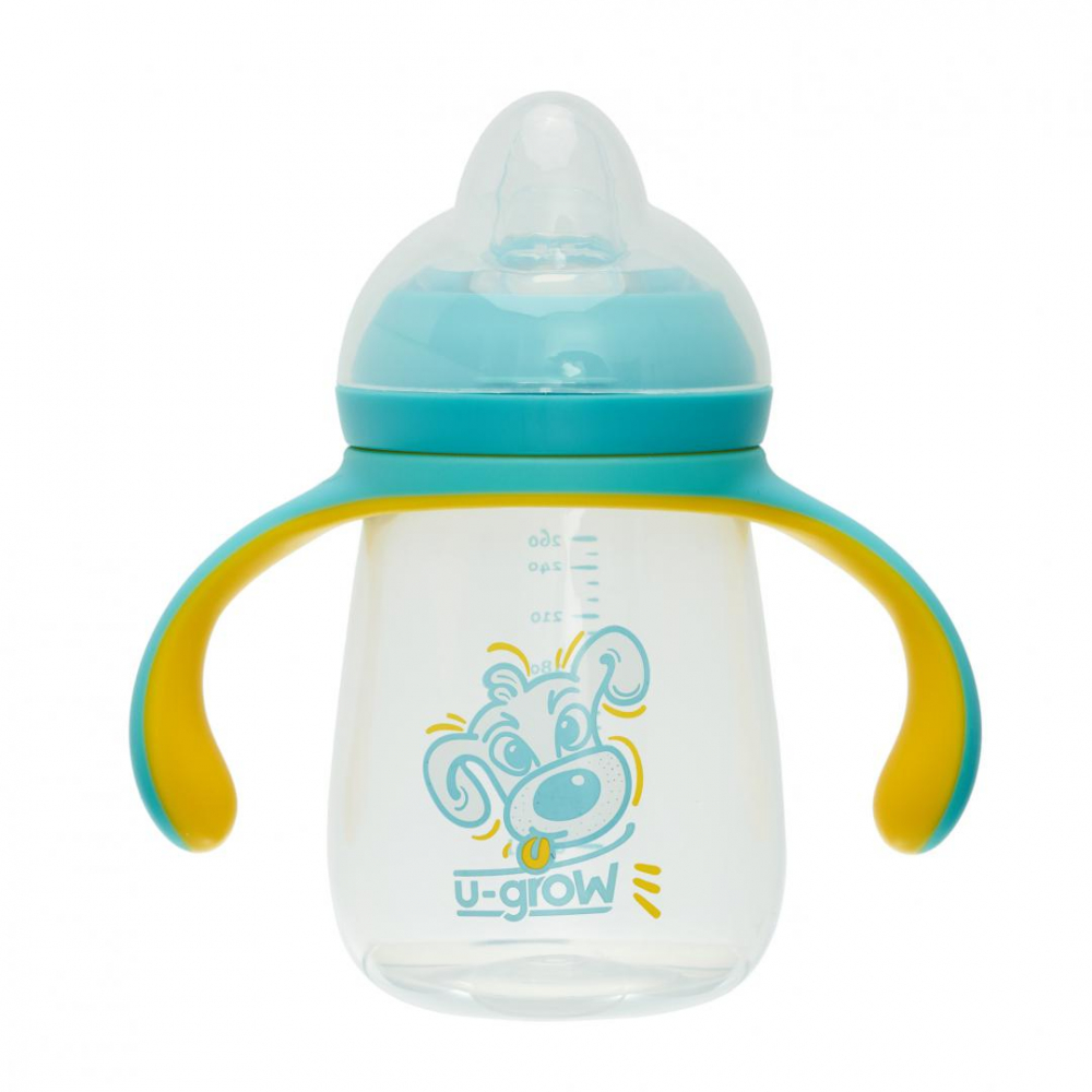 Cana U-Grow 260 ml cu cioc silicon - imagine 2