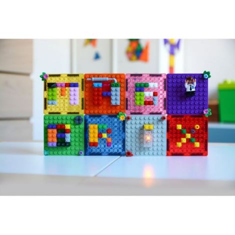 Magbrix Magblox - Placi Magnetice Compatibile Lego - imagine 8