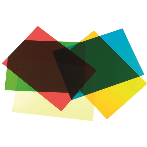 Foi Acetat Colorate Tickit - Creativitate si Invatare