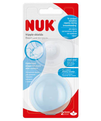 Aparatori San Silicon NUK M, 2 Buc - Protecție