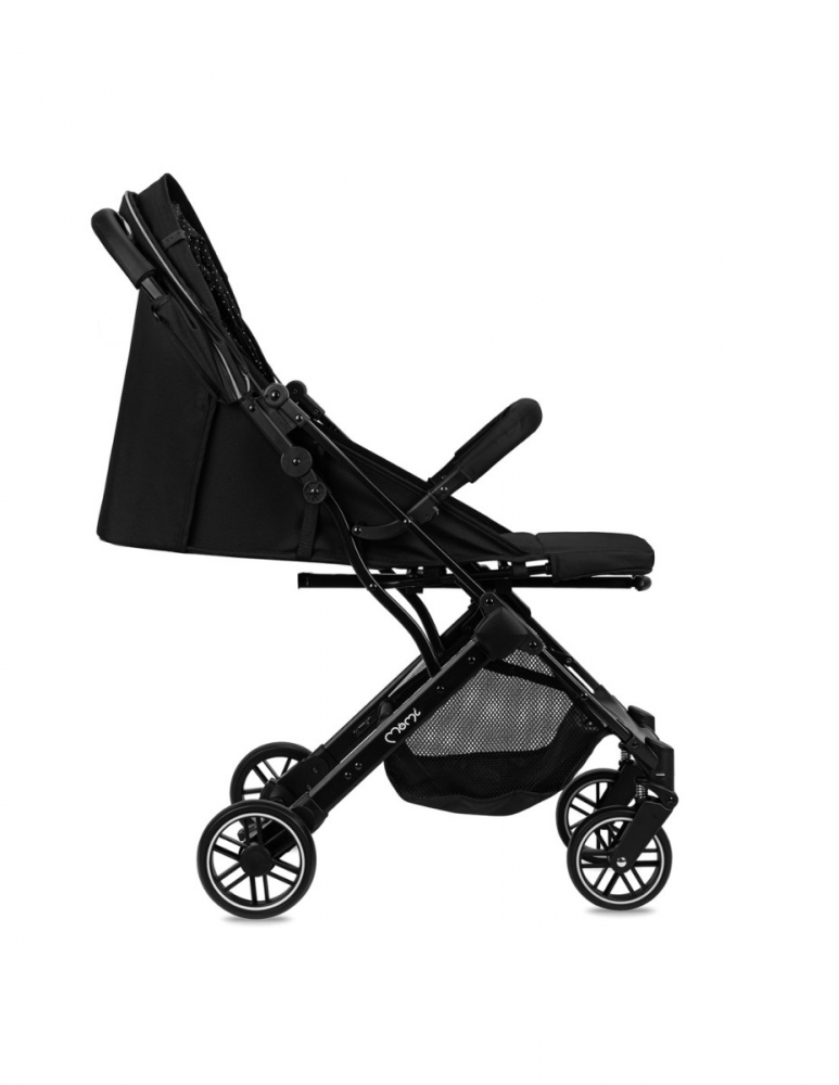 Carucior Sport Momi Light Negru - Compact și Ușor - imagine 3