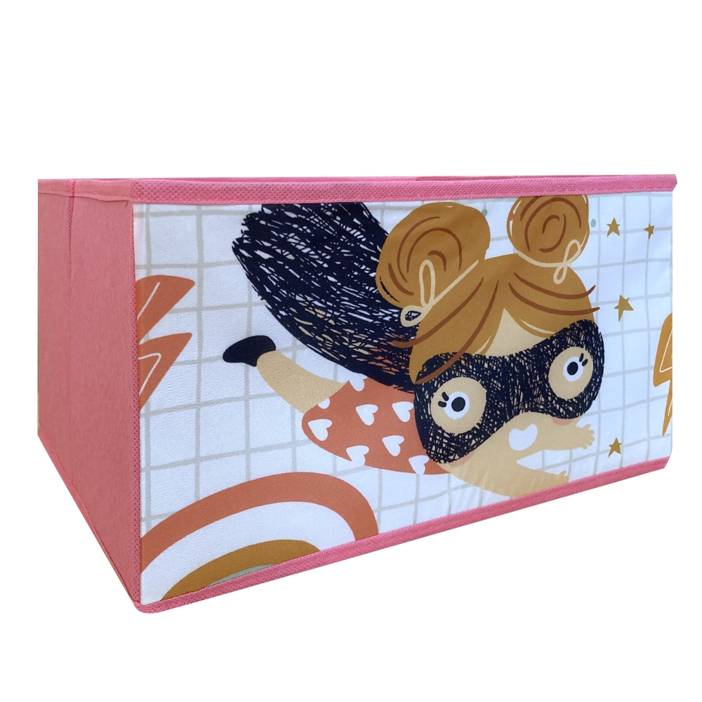 Organizator Ginger Home Super Girl, Lemn, 9 Cutii - imagine 2