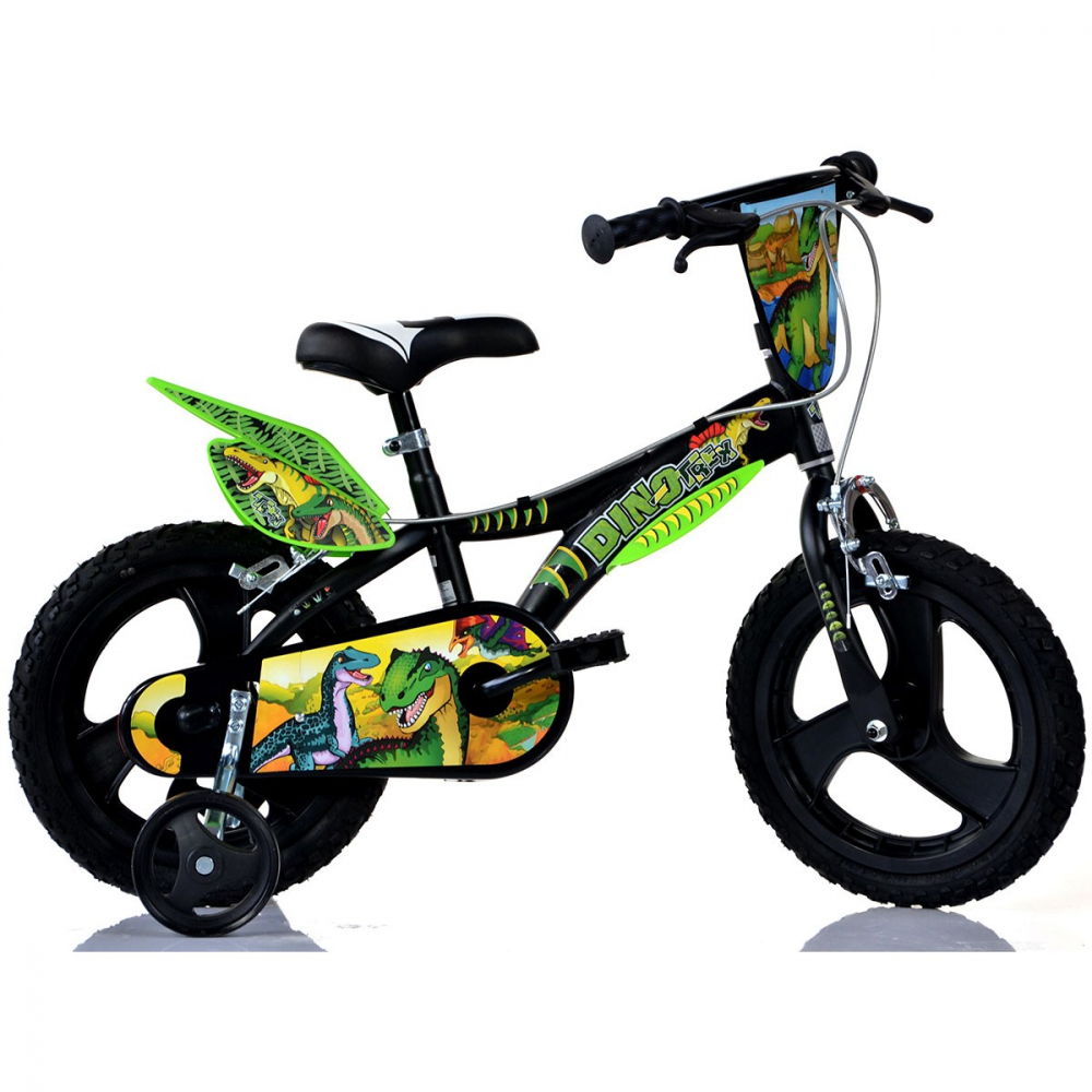 Dino Bikes Dinosaur 14" - Bicicleta Copiilor - imagine 9