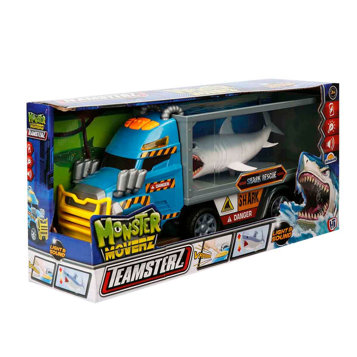 Teamsterz Transportor cu Rechin Camion Joaca