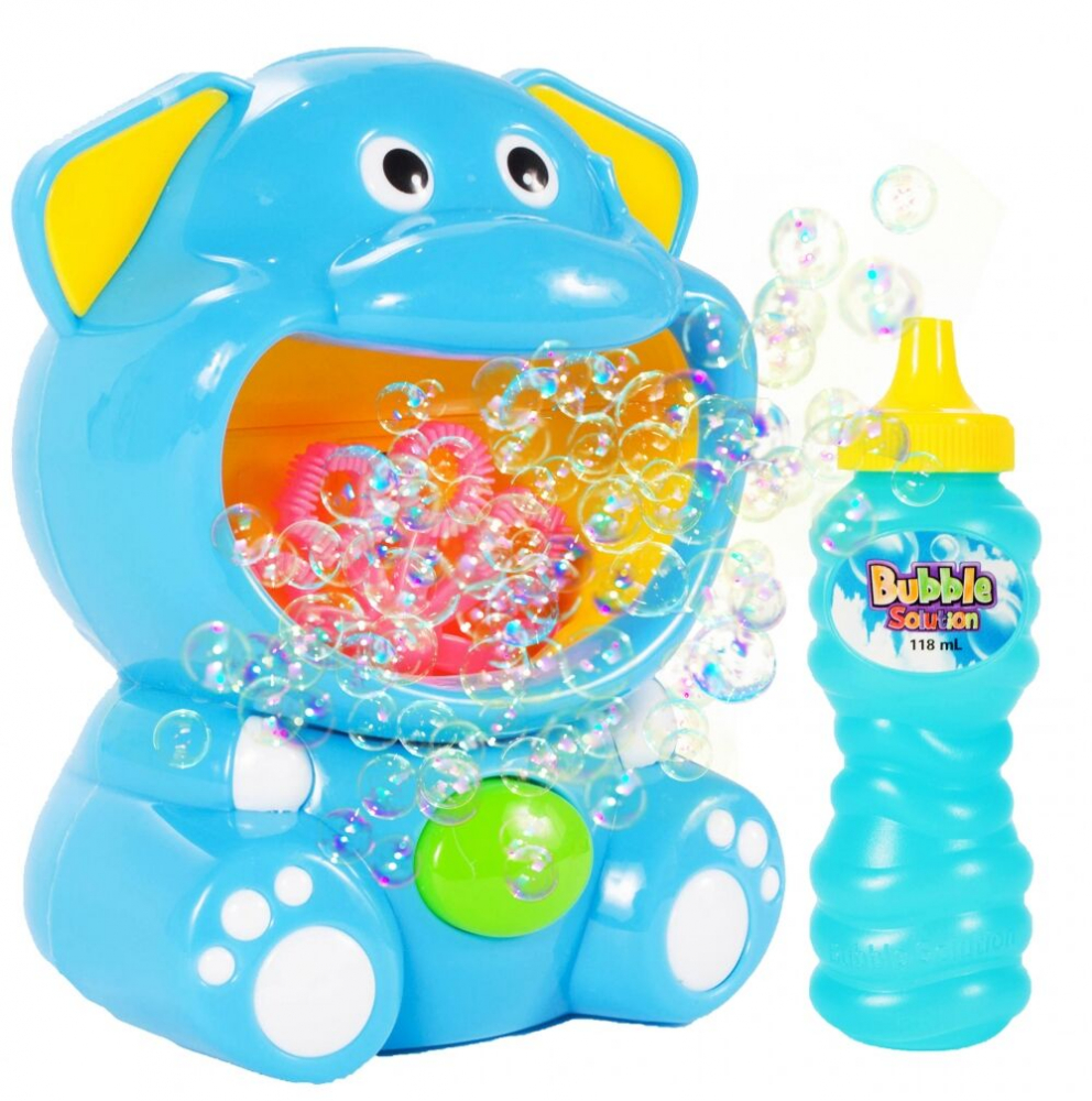 Generator Baloane Sapun Malplay Elefant Albastru - imagine 11