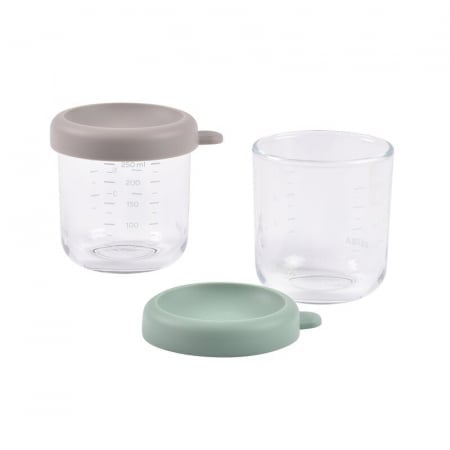 Set 2 Recipiente Sticla Beaba 250ml