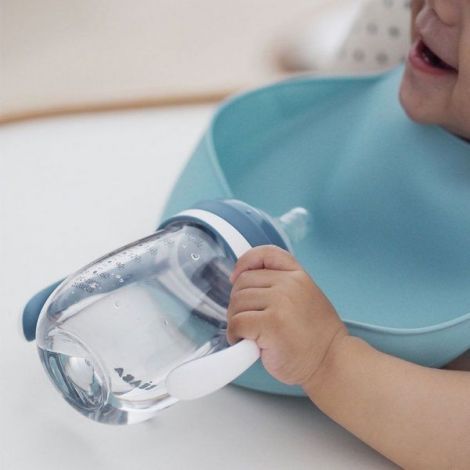 Baveta Silicon Beaba Airy cu Buzunar - imagine 3