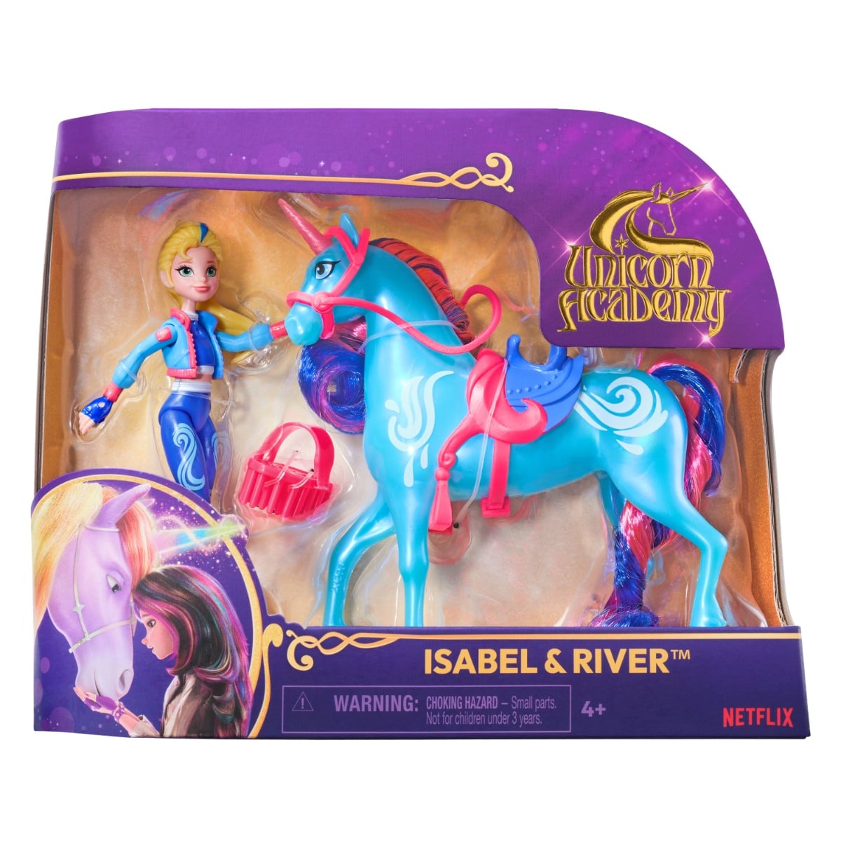 Set Isabel și Unicornul River | Unicorn Academy