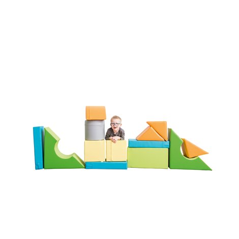 Set 14 Blocuri Spumă Moje Bambino Oeko-Tex
