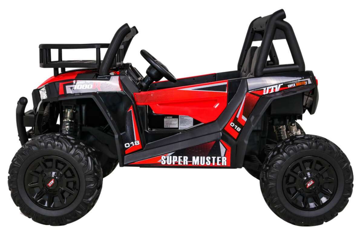 Buggy UTV 24V 400W Rosu - Autokids - imagine 3
