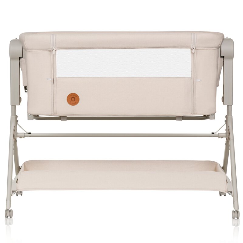 Patut Co-Sleeper Lionelo Leonie Plus Bej cu Leganare