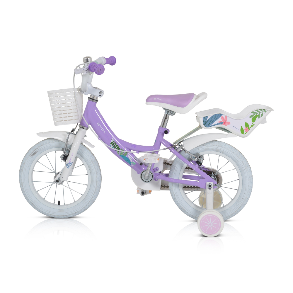 Bicicleta Byox Eden 14" cu Roti Ajutatoare si Portbagaj - imagine 4