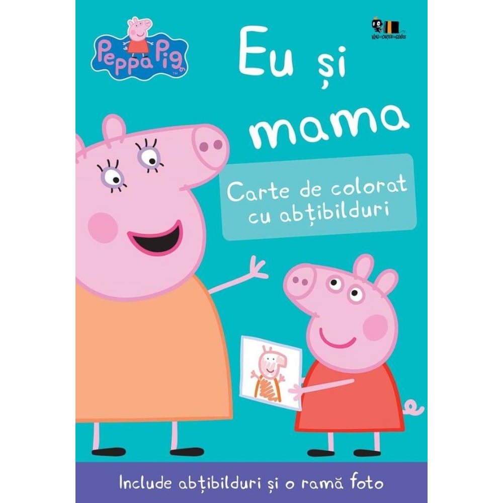 Peppa Pig, Eu si mama - Carte de colorat Art