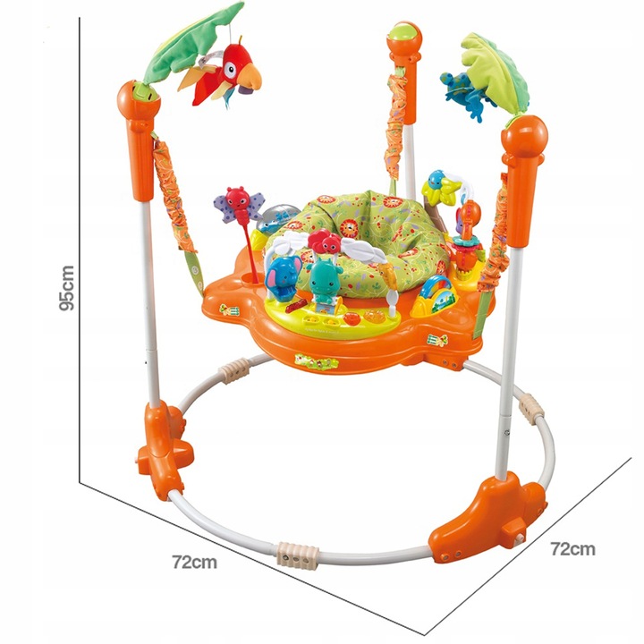 Jumper Matadi Orange Interactiv pentru Bebelusi - imagine 3