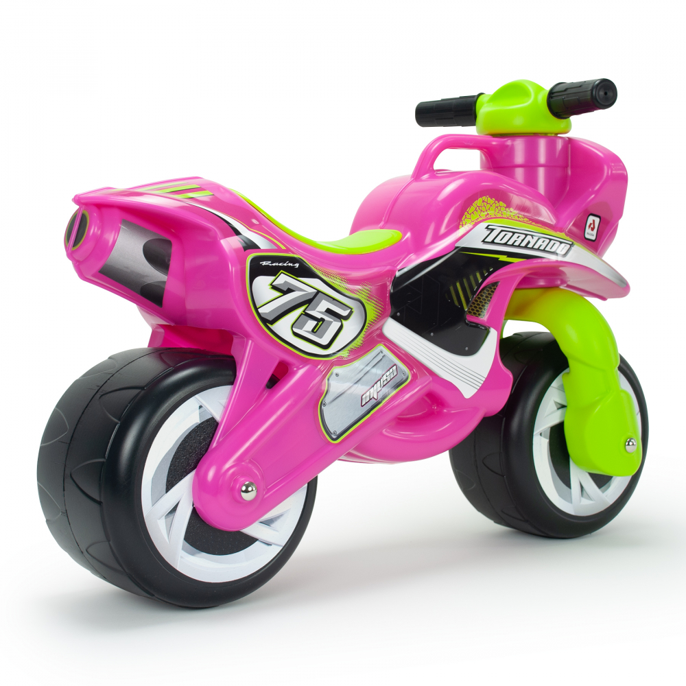 Injusa Tundra Tornado Roz - Motocicleta Copii 18m+ - imagine 2