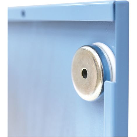 Tabla Magnetica Frameless Moje Bambino | Albastra - imagine 4