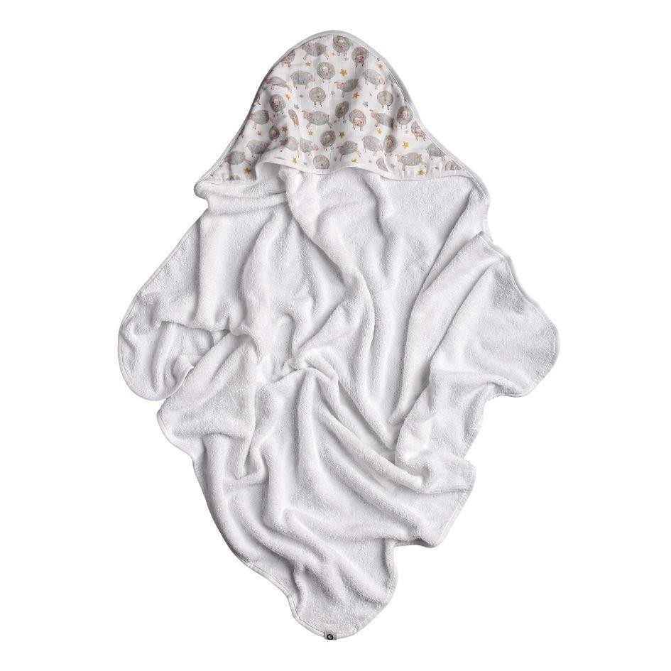 Prosop Bambus Organic XKKO 90x90cm pentru Bebeluși - imagine 3
