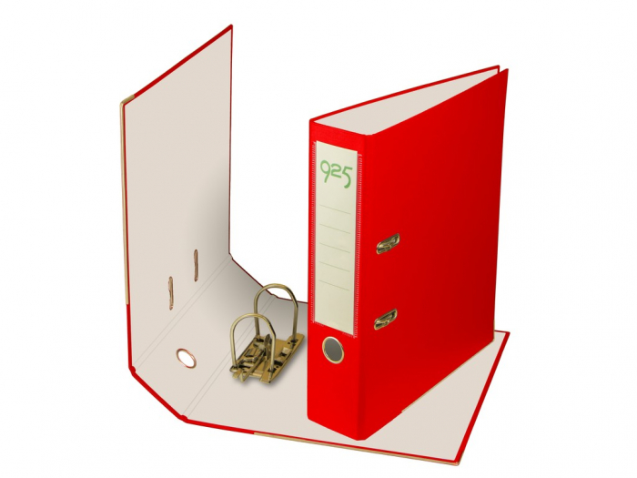 Biblioraft PP 75 mm Scr - 9 culori, Protecție Metalică