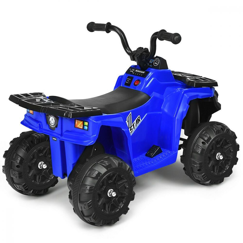 ATV Electric Nichiduta Racer 1 Blue 6V, MP3 si LED - imagine 2