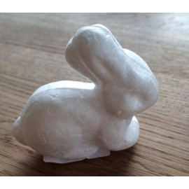 Figurină Iepure Polistiren 5.5x6 cm Decorațiuni - imagine 2