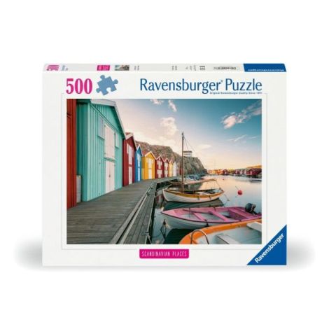 Puzzle Casute de Barci 500 Piese Ravensburger - imagine 2