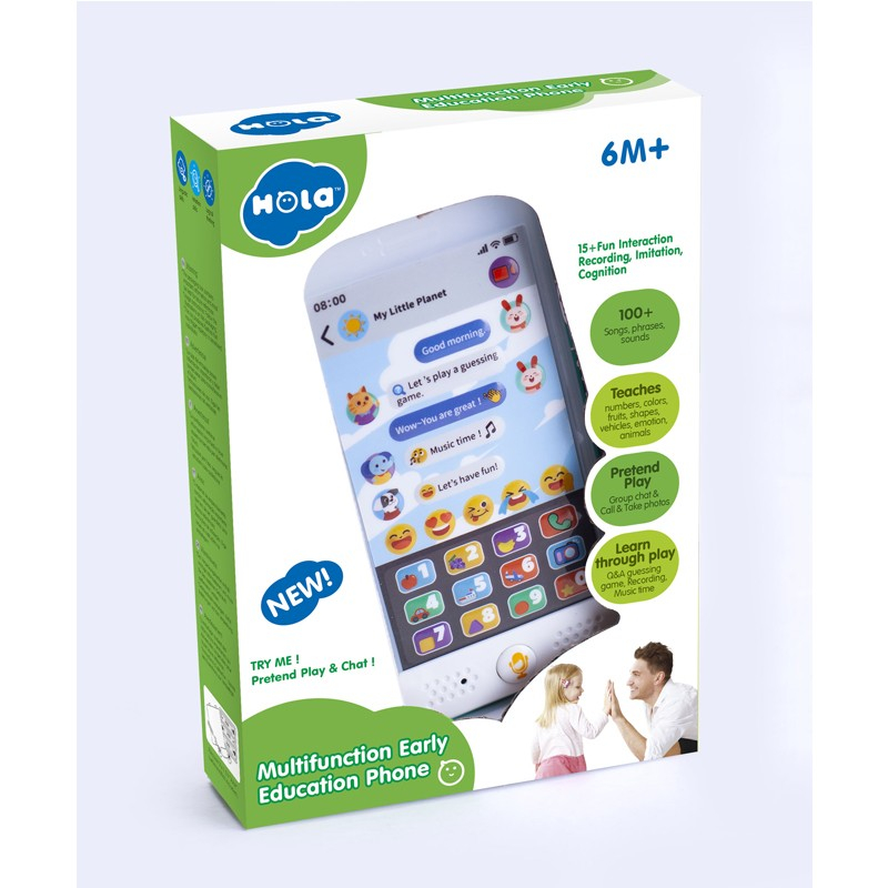 Hola Telefon Educational Bebelusi +6 Luni