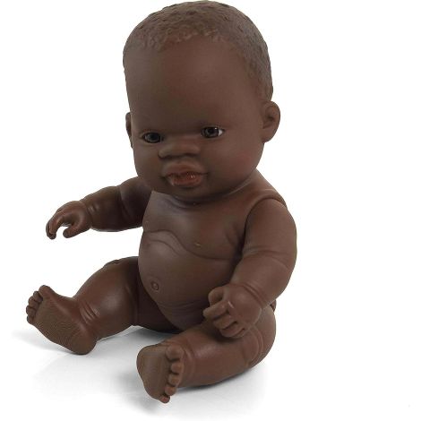 Papusa Bebelus Africana 21 cm Miniland
