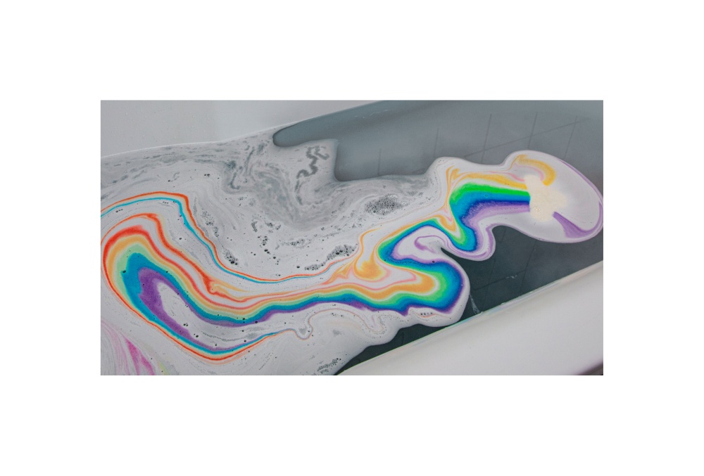 Forme Efervescente Inkee Curcubeu | Baie Colorată Craze - imagine 5