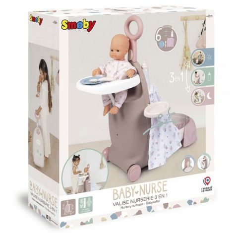 Valiza Smoby Baby Nurse 3-in-1 Păpuși - imagine 9