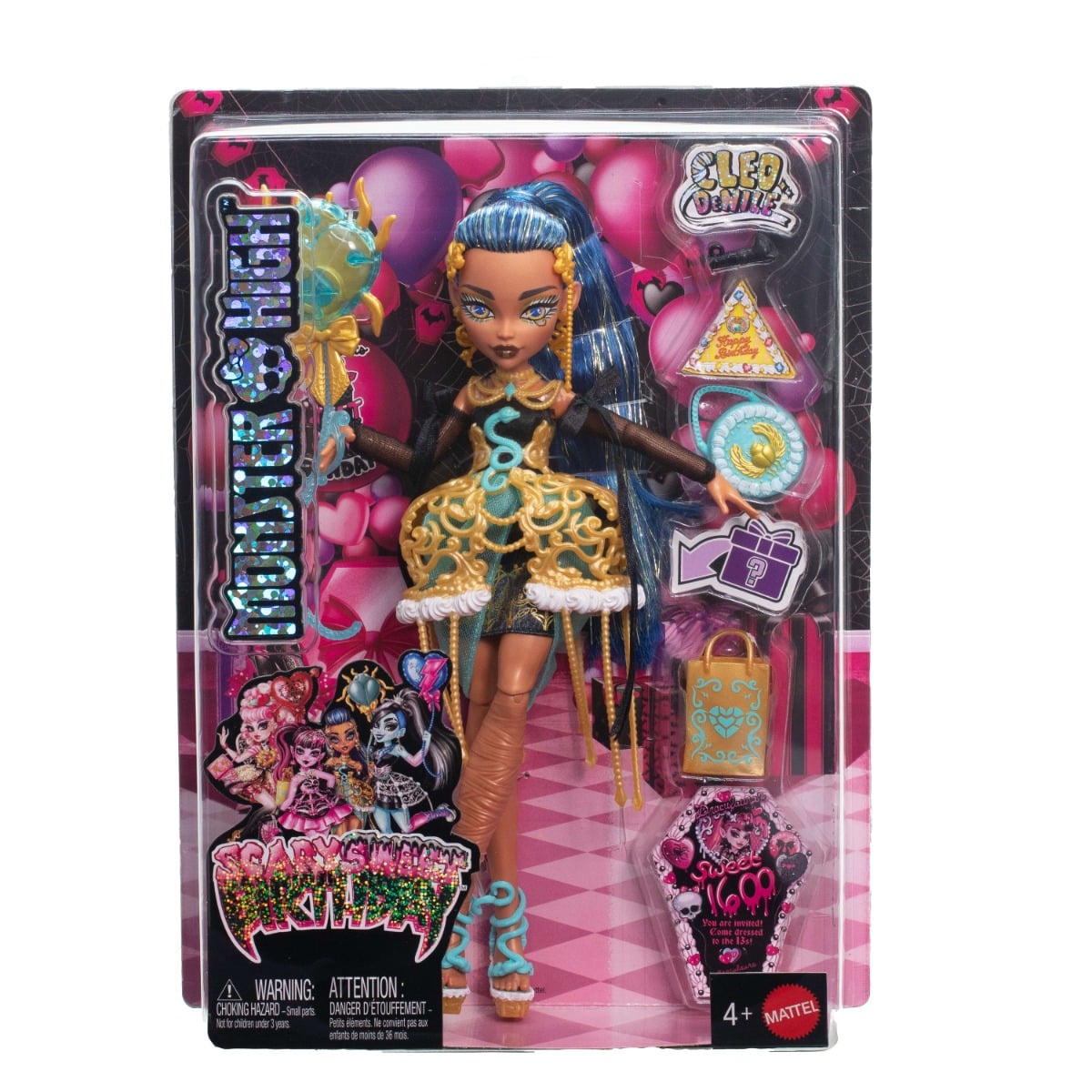 Papusa Monster High Cleo Scary Sweet Birthday