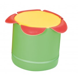 Puf Floricica Novum | Piele Sintetică și Spumă Durabilă