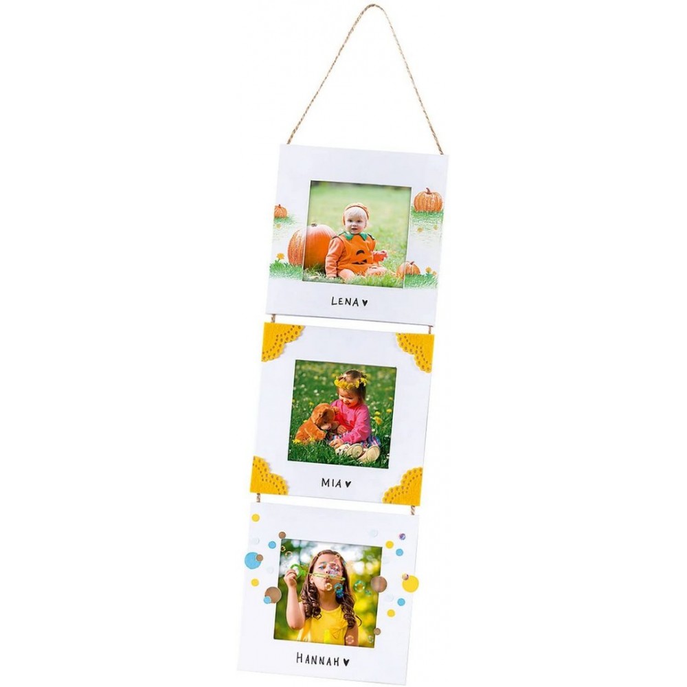 Set Rame Foto Folia 3 Bucăți - Decor Personalizat - imagine 2