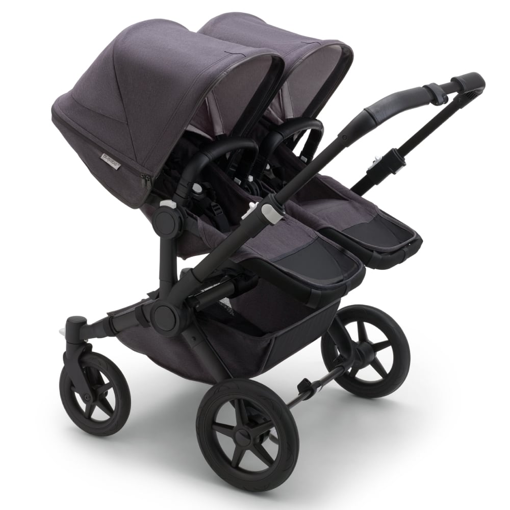 Bugaboo Donkey 5 Twin Mineral Black: Carucior Dublu Premium