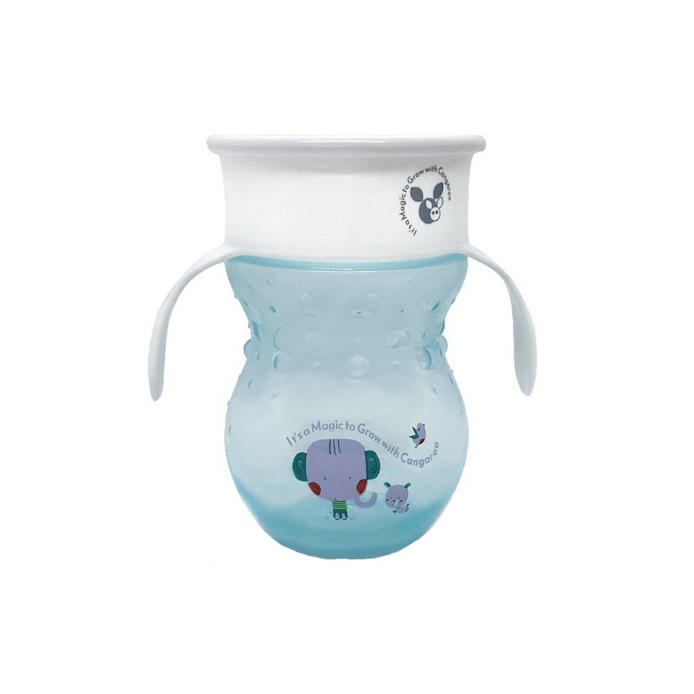 Cana 360° Magic Cup Blue Cangaroo Antipastrare - imagine 2