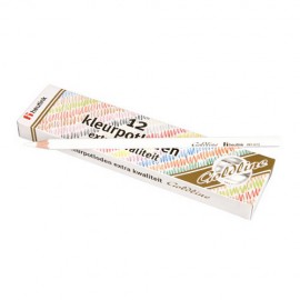 Set 12 Creioane Goldline Heutink, Alb, 3.7 mm